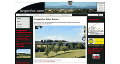 Desktop Screenshot of langenthal.com